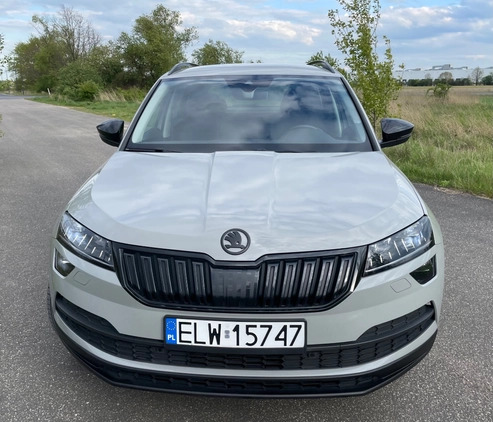 Skoda Karoq cena 99000 przebieg: 88000, rok produkcji 2019 z Zgierz małe 497